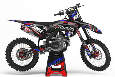 HONDA Graphics Kit JUST1 BLACK