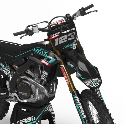 HONDA Graphics Kit MOTUL TEAL