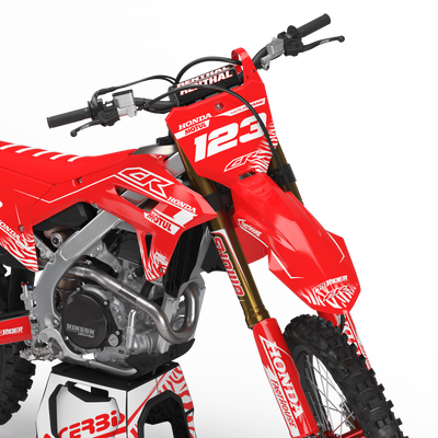 HONDA Graphics Kit MOTUL RED