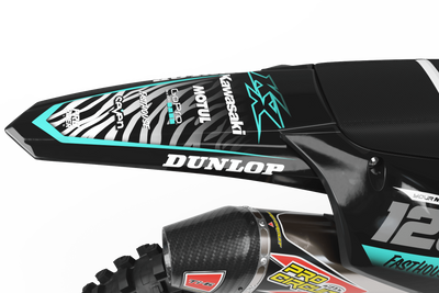 KAWASAKI Graphics Kit MOTUL TEAL