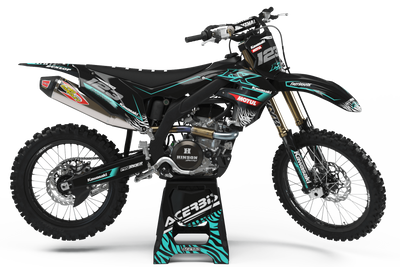 KAWASAKI Graphics Kit MOTUL TEAL