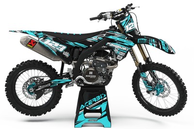 KAWASAKI Graphics Kit JUST1 TEAL