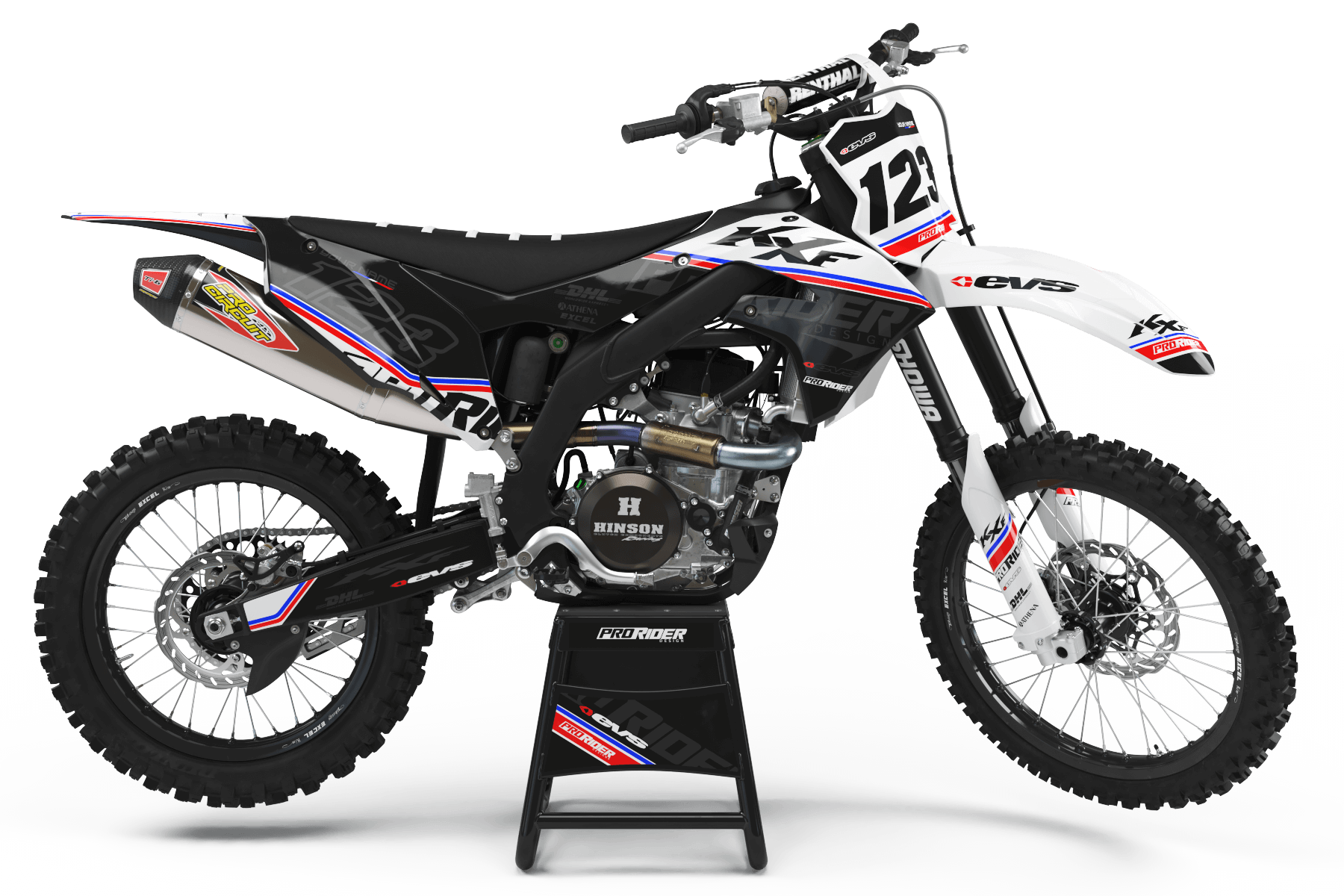KAWASAKI Graphics Kit EVS TOUCH