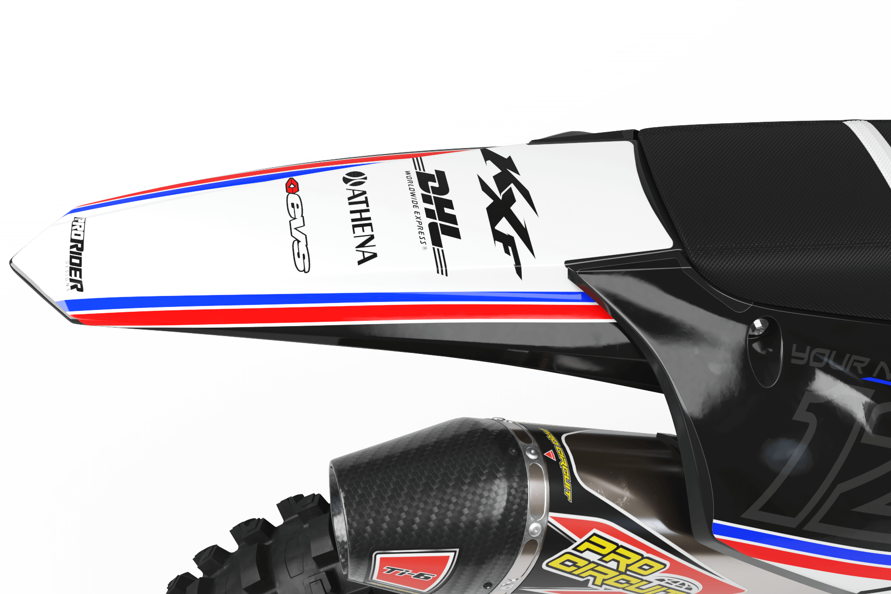 KAWASAKI Graphics Kit EVS TOUCH