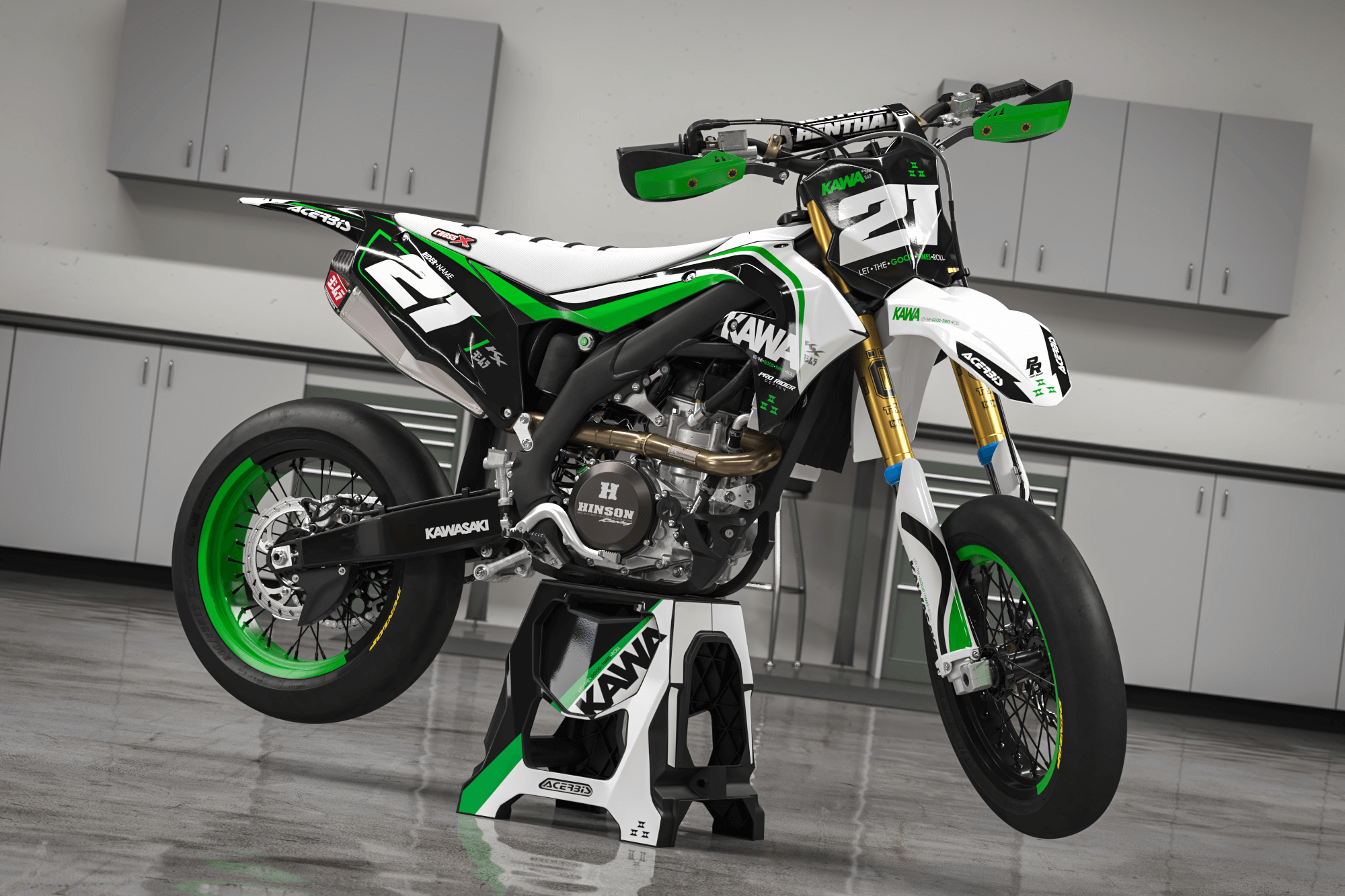 KAWASAKI Graphics Kit ACERBIS