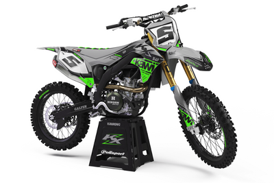 KAWASAKI Graphics Kit KAWI GREEN MATTE FINISH