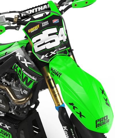 KAWASAKI Graphics Kit KAWI NEW