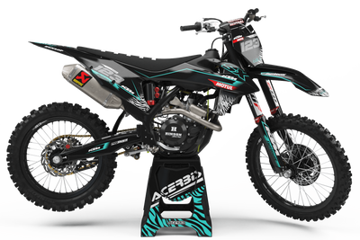 KTM Graphics Kit MOTUL teal