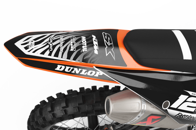 KTM Graphics Kit MOTUL black and white