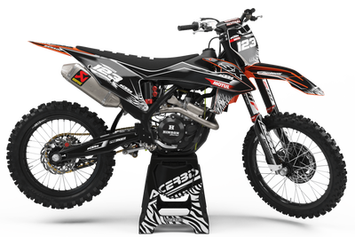 KTM Graphics Kit MOTUL black and white