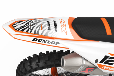 KTM Graphics Kit MOTUL white