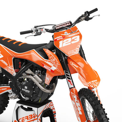KTM Graphics Kit MOTUL orange