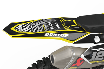 SUZUKI Graphics kit MOTUL black and yellow