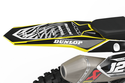 SUZUKI Graphics kit MOTUL black and white