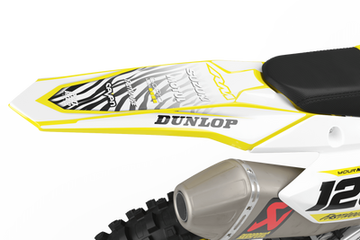 SUZUKI Graphics kit MOTUL white and yellow