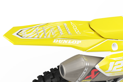 SUZUKI Graphics kit MOTUL yellow and white