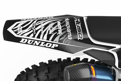 Graphic kit HUSQVARNA MOTUL black and white