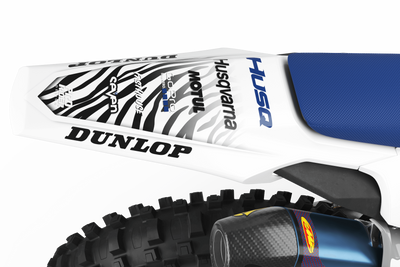 Graphic kit HUSQVARNA MOTUL white and blue