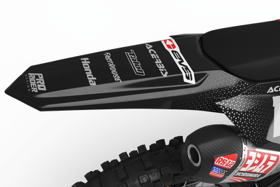 HONDA Graphics Kit EVS BLACK AND WHITE