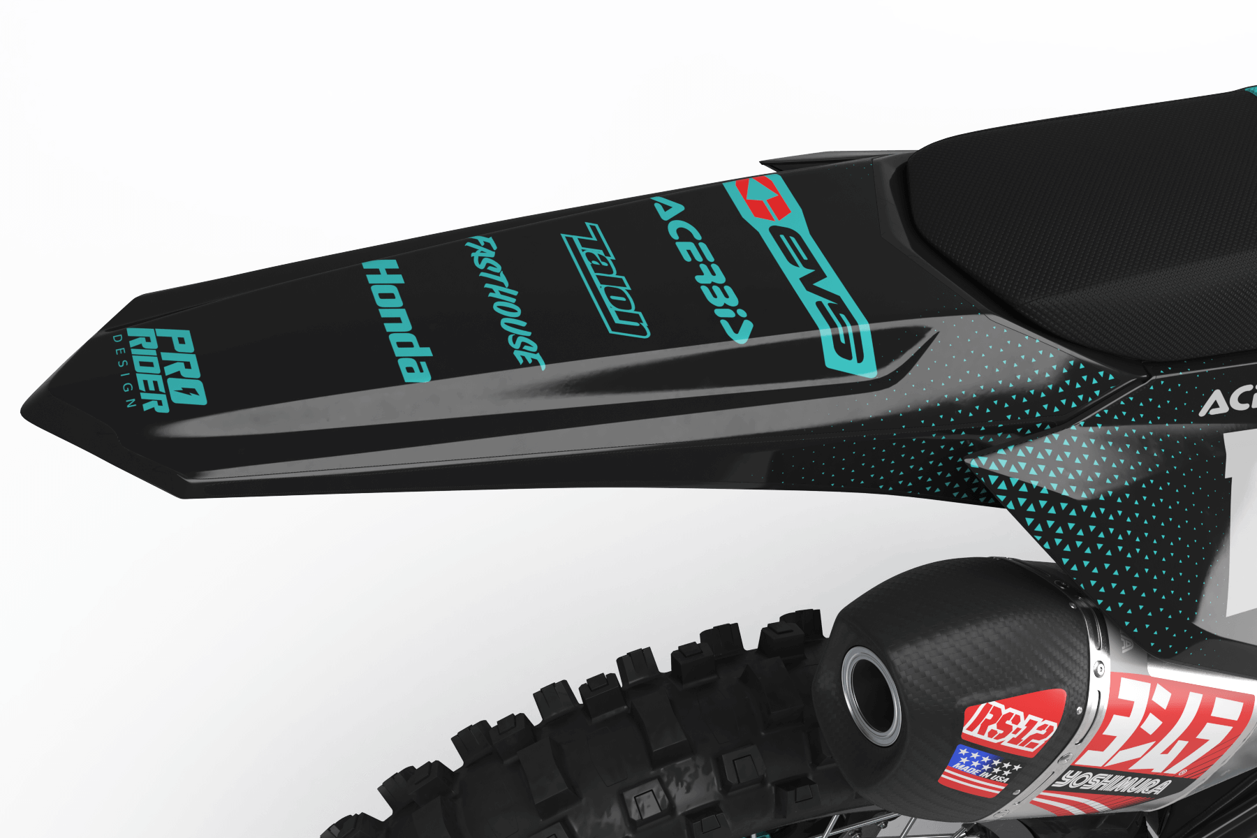 HONDA Graphics Kit EVS teal