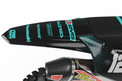 KAWASAKI Graphics Kit EVS TEAL