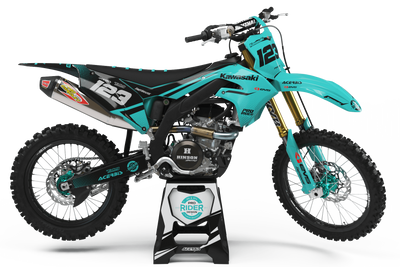 KAWASAKI Graphics Kit EVS TEAL