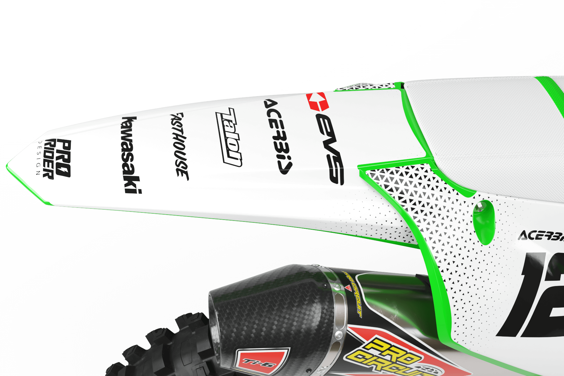 KAWASAKI Graphics Kit EVS ORIGIN