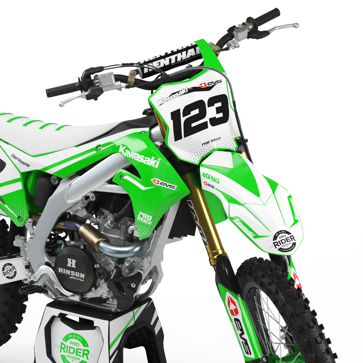 KAWASAKI Graphics Kit EVS ORIGIN
