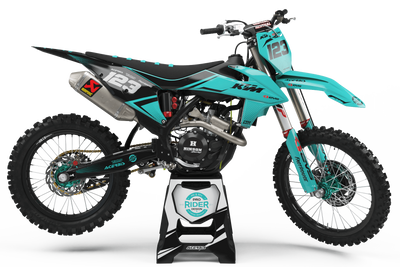 KTM Graphics Kit EVS TEAL