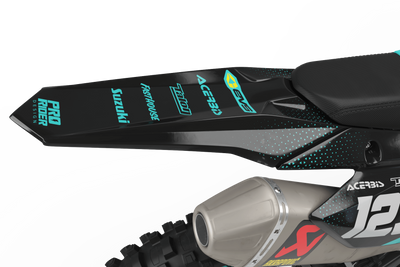 SUZUKI Graphics kit EVS TEAL