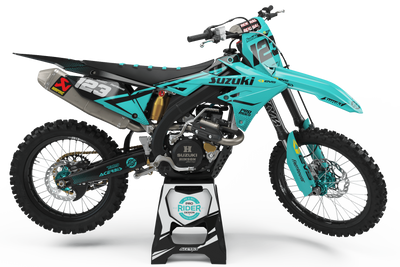 SUZUKI Graphics kit EVS TEAL
