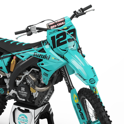 SUZUKI Graphics kit EVS TEAL