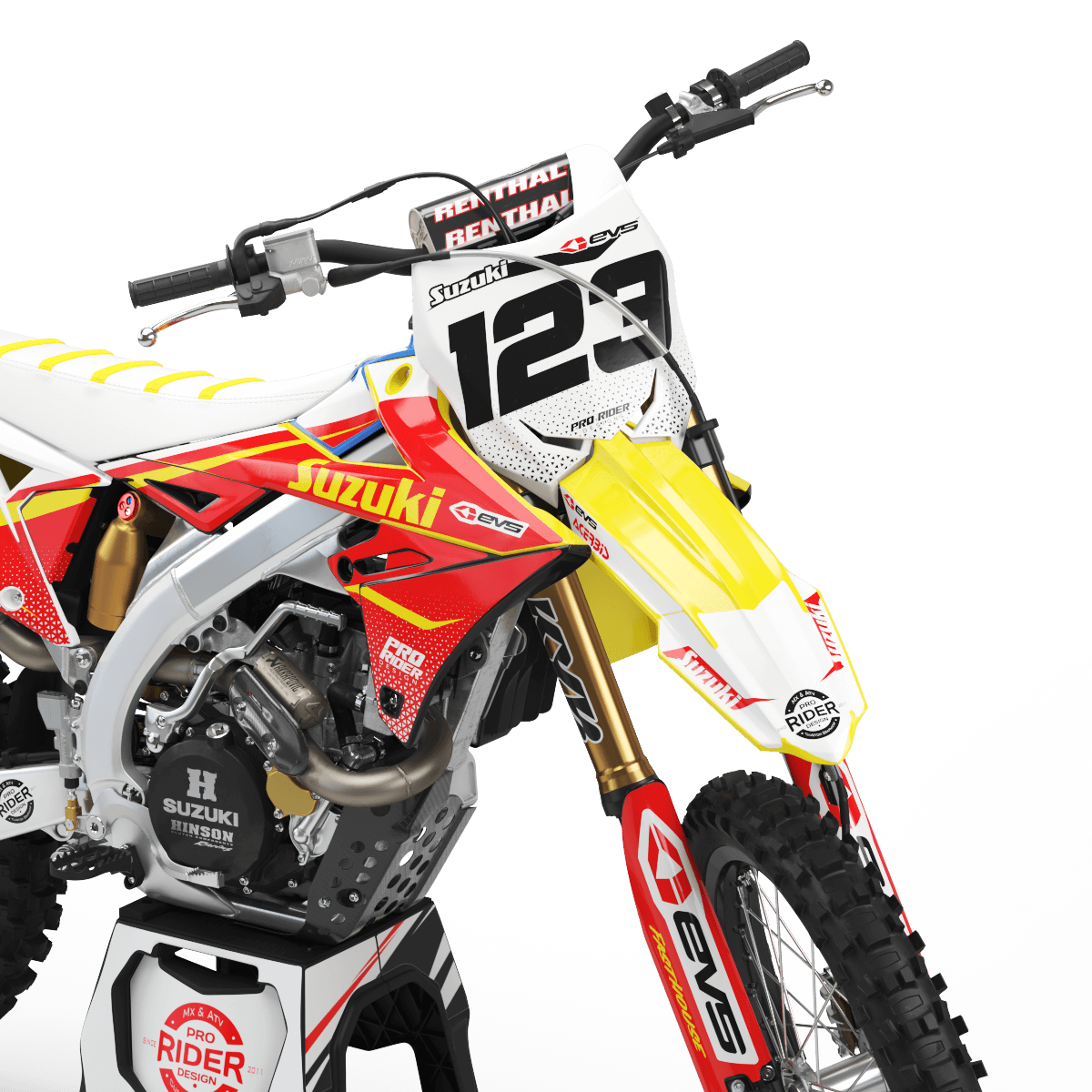 SUZUKI Graphics kit EVS ORIGIN