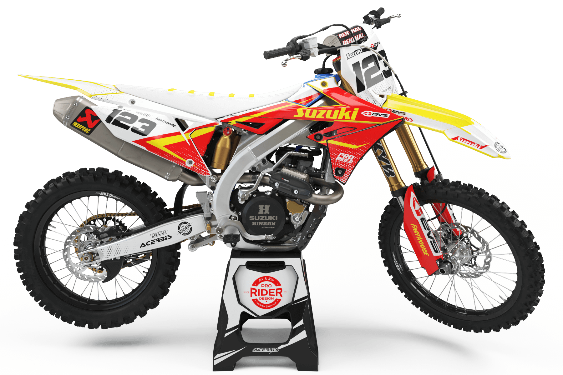 SUZUKI Graphics kit EVS ORIGIN