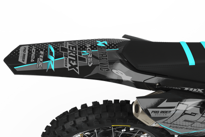 HONDA Graphics Kit VERTEX TURQUOISE