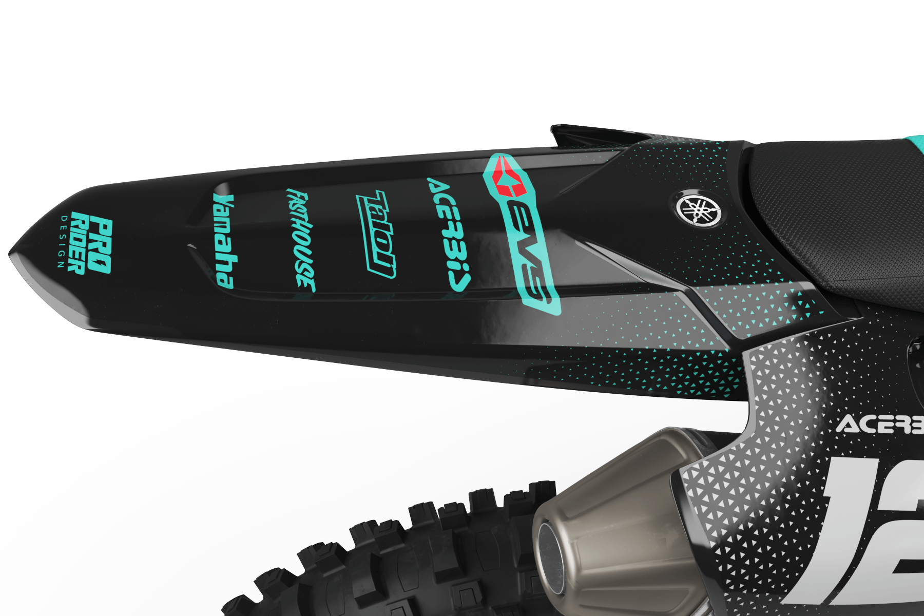 Yamaha graphics EVS TEAL