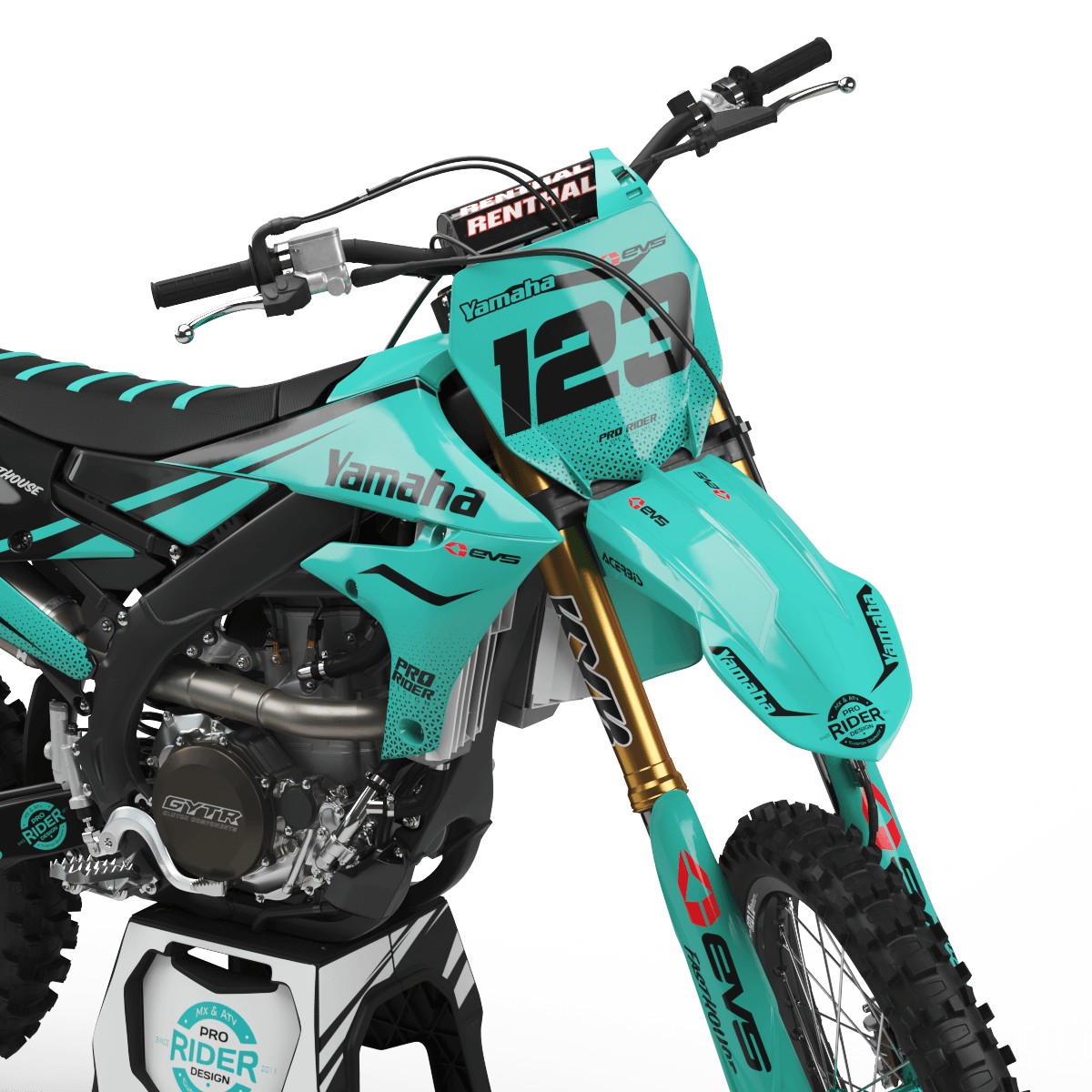 Yamaha graphics EVS TEAL
