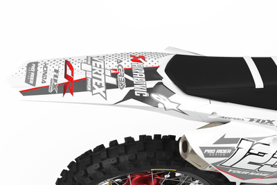 HONDA Graphics Kit VERTEX WHITE