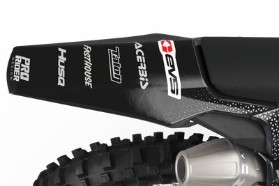 Graphic kit HUSQVARNA EVS BLACK AND WHITE