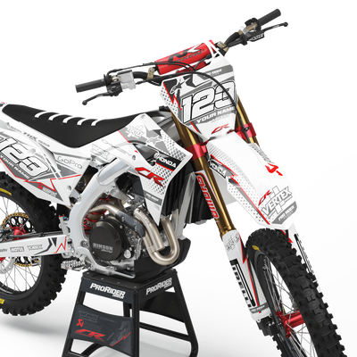 HONDA Graphics Kit VERTEX WHITE