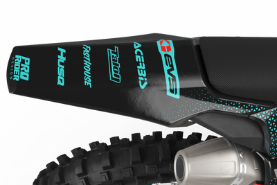 Graphic kit HUSQVARNA EVS TEAL