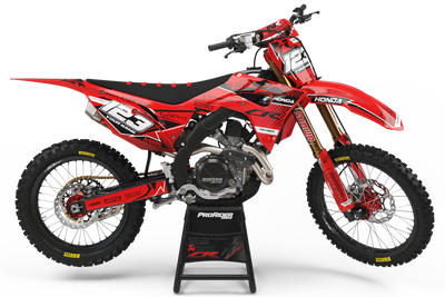 HONDA Graphics Kit VERTEX Red