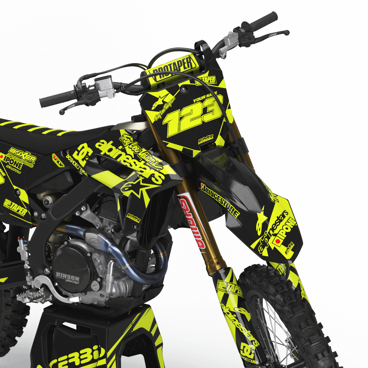 FLUO Graphics Kit ALPINESTARS DC