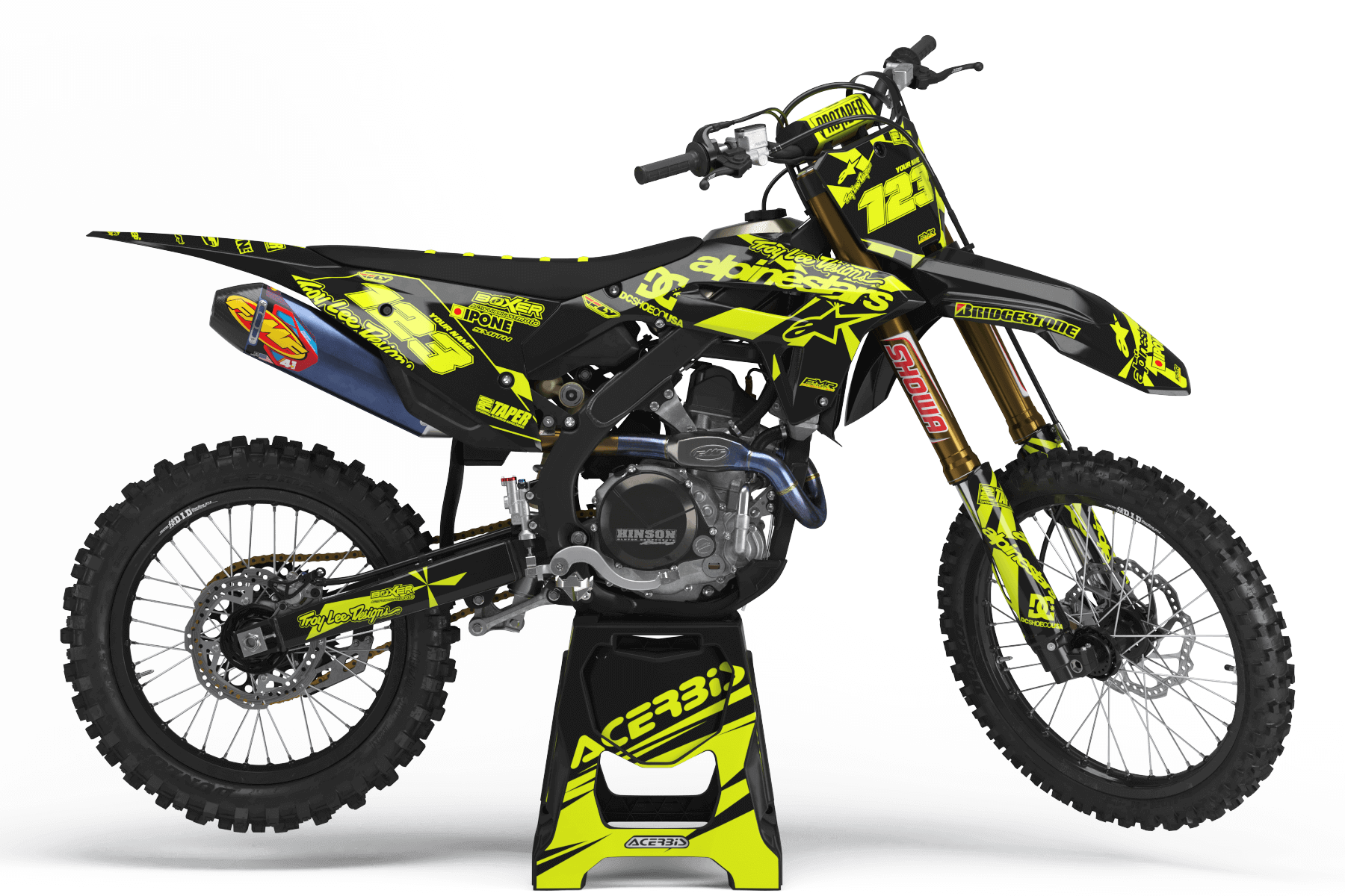 FLUO Graphics Kit ALPINESTARS DC