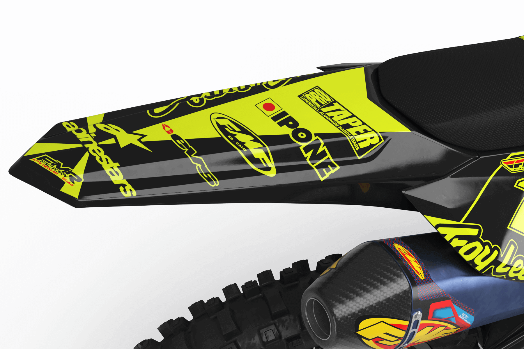 FLUO Graphics Kit ALPINESTARS DC