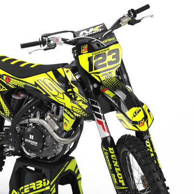 FLUO Graphics Kit KTM AKRAPOVIC