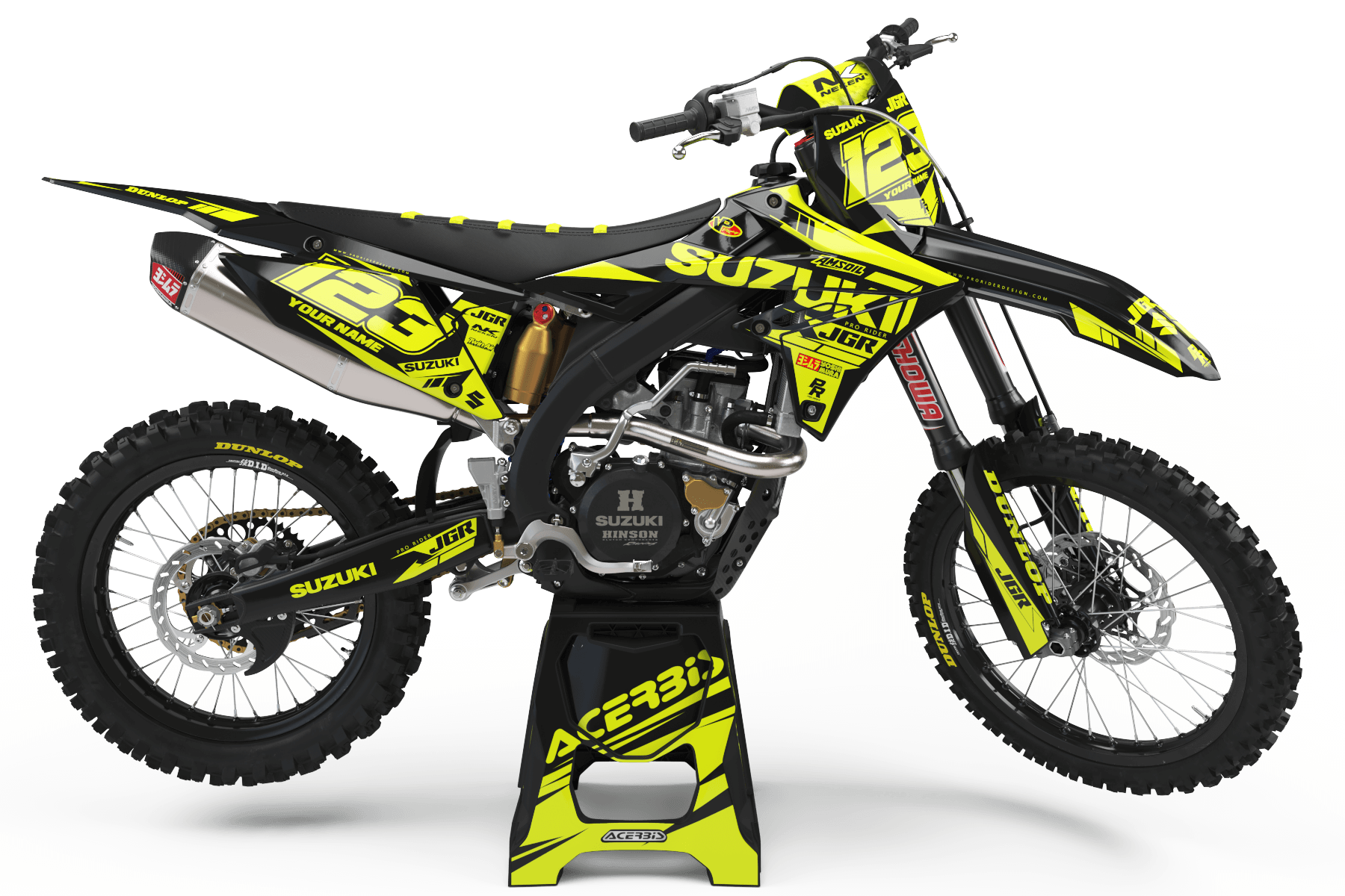 FLUO Graphics Kit SUZUKI JGR