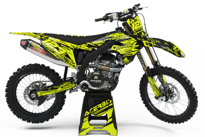 FLUO Graphics Kit KAWASAKI HART AND HUNTINGTON