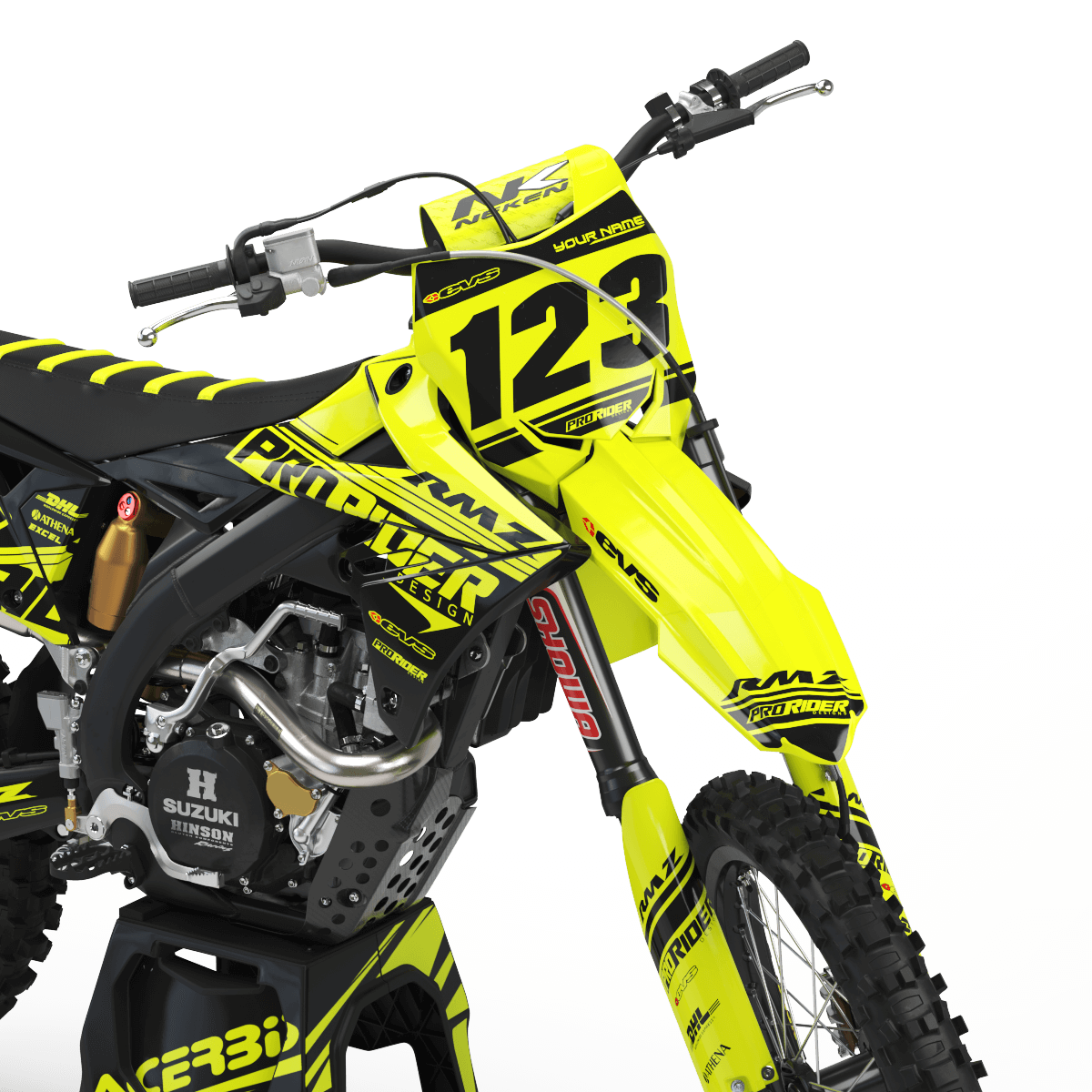 FLUO Graphics Kit SUZUKI PRORIDER