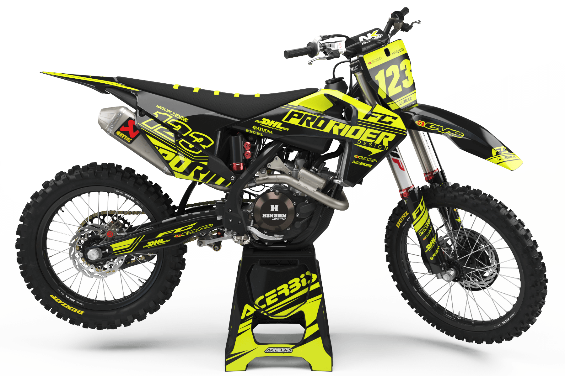 FLUO Graphics Kit HUSQVARNA PRORIDER